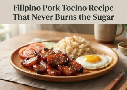 Filipino Pork Tocino Recipe That Never Burns the Sugar