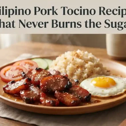 Filipino Pork Tocino Recipe That Never Burns the Sugar
