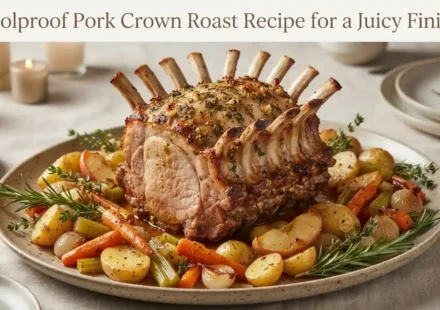 Foolproof Pork Crown Roast Recipe for a Juicy Finish