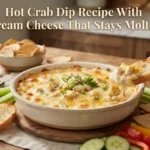 Hot Crab Dip Recipe With Cream Cheese That Stays Molten