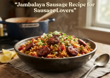 Jambalaya Sausage Recipe for Sausage Lovers