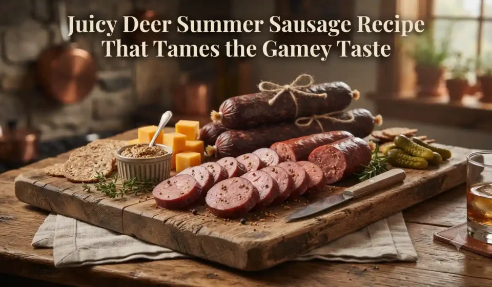 Juicy Deer Summer Sausage Recipe That Tames the Gamey Taste