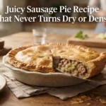 Juicy Sausage Pie Recipe That Never Turns Dry or Dense