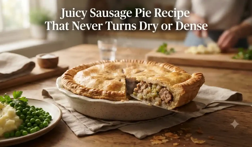 Juicy Sausage Pie Recipe That Never Turns Dry or Dense