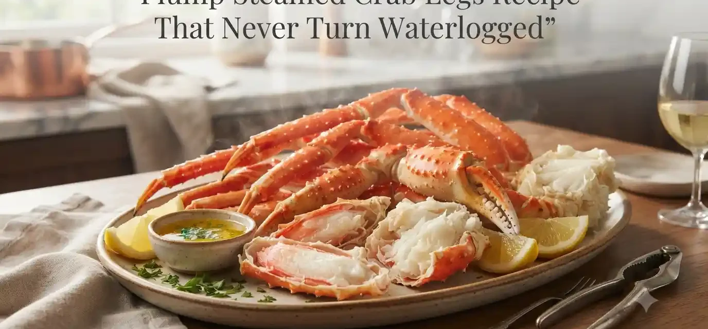 Plump Steamed Crab Legs Recipe That Never Turn Waterlogged