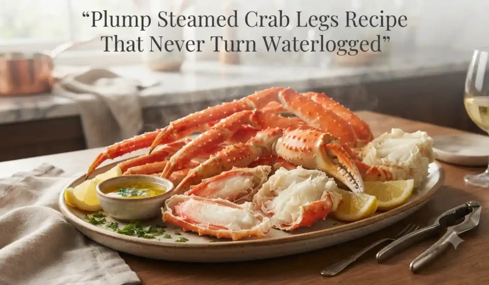 Plump Steamed Crab Legs Recipe That Never Turn Waterlogged