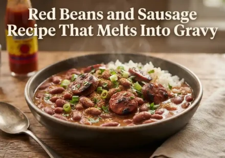 Red Beans and Sausage Recipe
