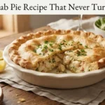 Rich Crab Pie Recipe That Never Turns Eggy