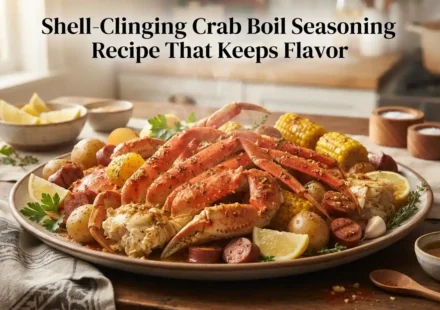 Shell-Clinging Crab Boil Seasoning Recipe That Keeps Flavor