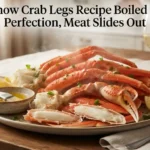 Snow Crab Legs Recipe Boiled to Perfection, Meat Slides Out