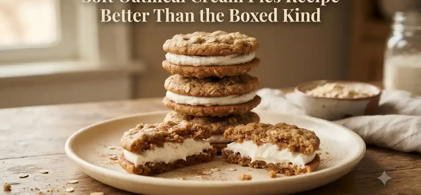 Soft Oatmeal Cream Pies Recipe Better Than the Boxed Kind