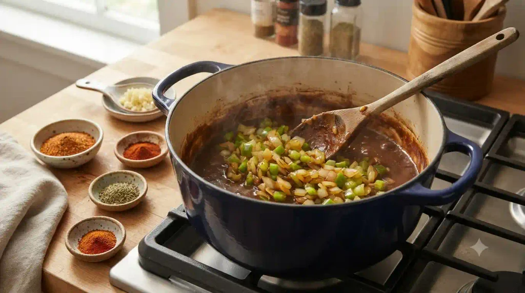 Rich Chicken Sausage Gumbo Recipe That Simmered All Day Rich Chicken Sausage Gumbo Recipe That Simmered All Day