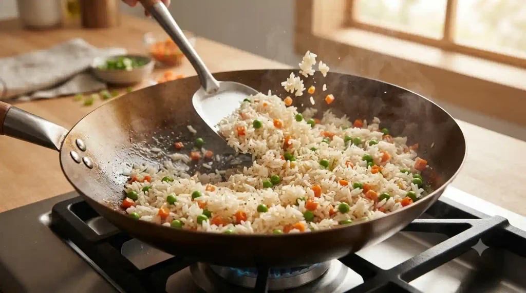 Crab Fried Rice Recipe with Delicate, Fluffy Texture Crab Fried Rice Recipe with Delicate, Fluffy Texture