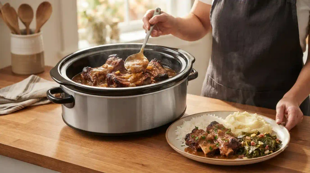 Slow Cooker Pork Neck Bones Recipe That’s Fall-Apart Tender Slow Cooker Pork Neck Bones Recipe That’s Fall-Apart Tender