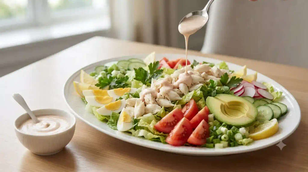 Crab Louie Salad Recipe With Creamy, Luxurious Dressing Crab Louie Salad Recipe With Creamy, Luxurious Dressing