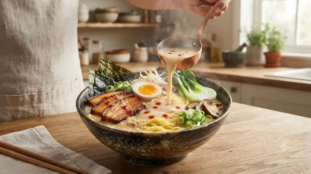 Pork Belly Ramen Recipe with Rich, Milky Broth Pork Belly Ramen Recipe with Rich, Milky Broth