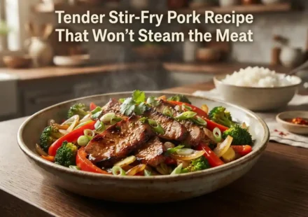 Tender Stir-Fry Pork Recipe That Won’t Steam the Meat