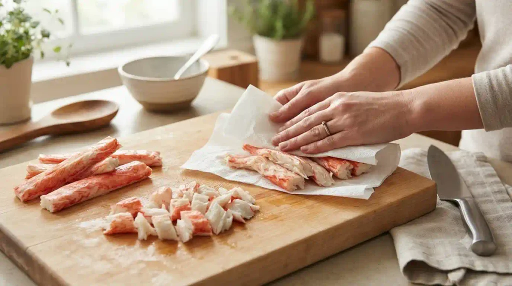 10-Minute Imitation Crab Recipe That Tastes Like Real Crab 10-Minute Imitation Crab Recipe That Tastes Like Real Crab