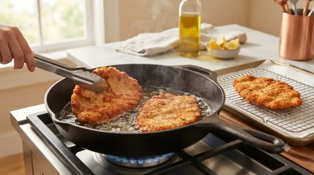 Epic Pork Schnitzel Recipe With a Liquid Gold Pan Sauce Epic Pork Schnitzel Recipe With a Liquid Gold Pan Sauce