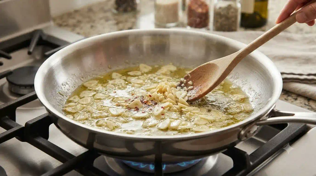 Garlicky Crab Linguine Recipe With Glossy, Clinging Sauce Garlicky Crab Linguine Recipe With Glossy, Clinging Sauce