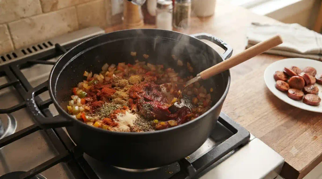 Thick Sausage Chili Recipe That Ditches the Ground Beef Thick Sausage Chili Recipe That Ditches the Ground Beef