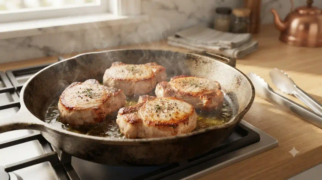 Juicy Low-Calorie Pork Chop Recipe That Feels Indulgent Juicy Low-Calorie Pork Chop Recipe That Feels Indulgent