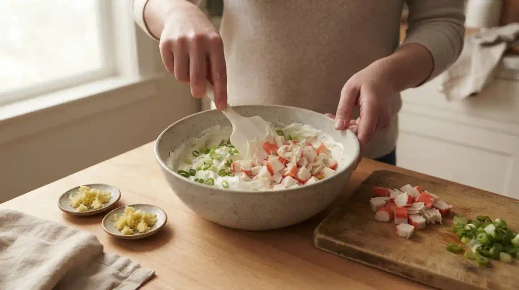 Chinese Crab Casserole Recipe That Skips the Hot Mayo Chinese Crab Casserole Recipe That Skips the Hot Mayo