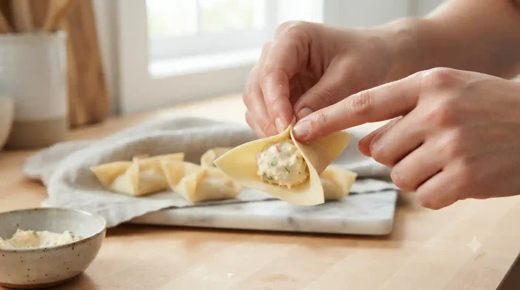 Crispy Sweet Crab Rangoon Recipe That Never Bursts Crispy Sweet Crab Rangoon Recipe That Never Bursts