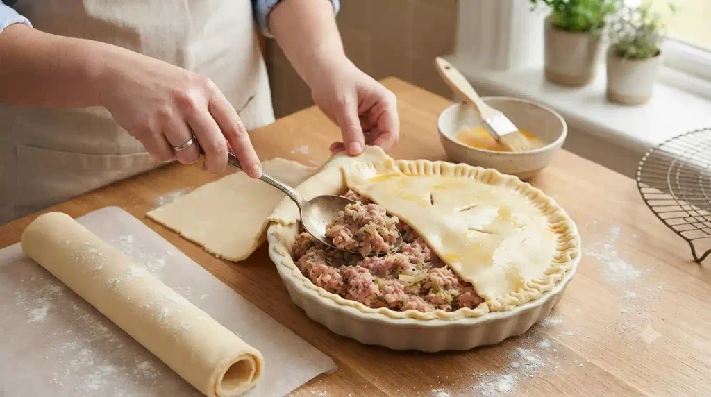 Juicy Sausage Pie Recipe That Never Turns Dry or Dense Juicy Sausage Pie Recipe That Never Turns Dry or Dense