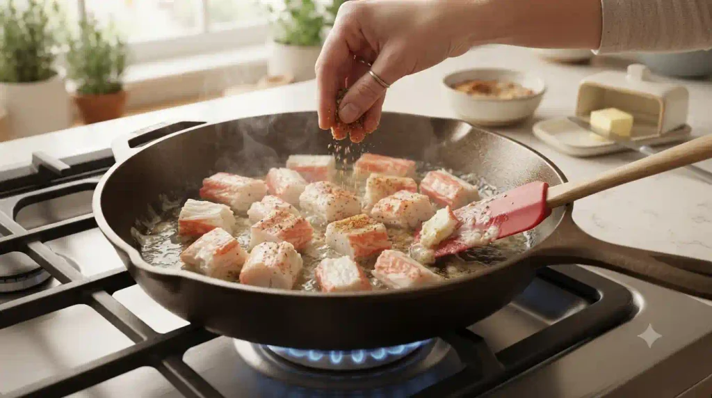 10-Minute Imitation Crab Recipe That Tastes Like Real Crab 10-Minute Imitation Crab Recipe That Tastes Like Real Crab