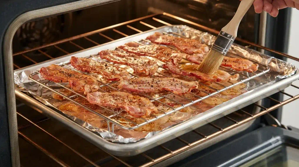Crispy Pork Rashers Recipe That Cooks Away Excess Fat Crispy Pork Rashers Recipe That Cooks Away Excess Fat