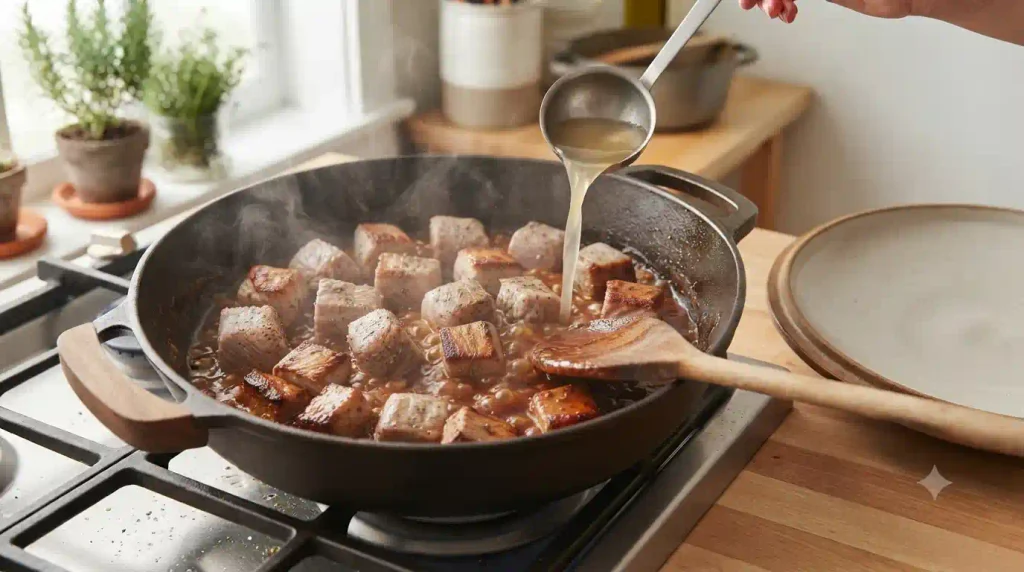 Sticky Pork and Beans Recipe Using Canned Beans Sticky Pork and Beans Recipe Using Canned Beans