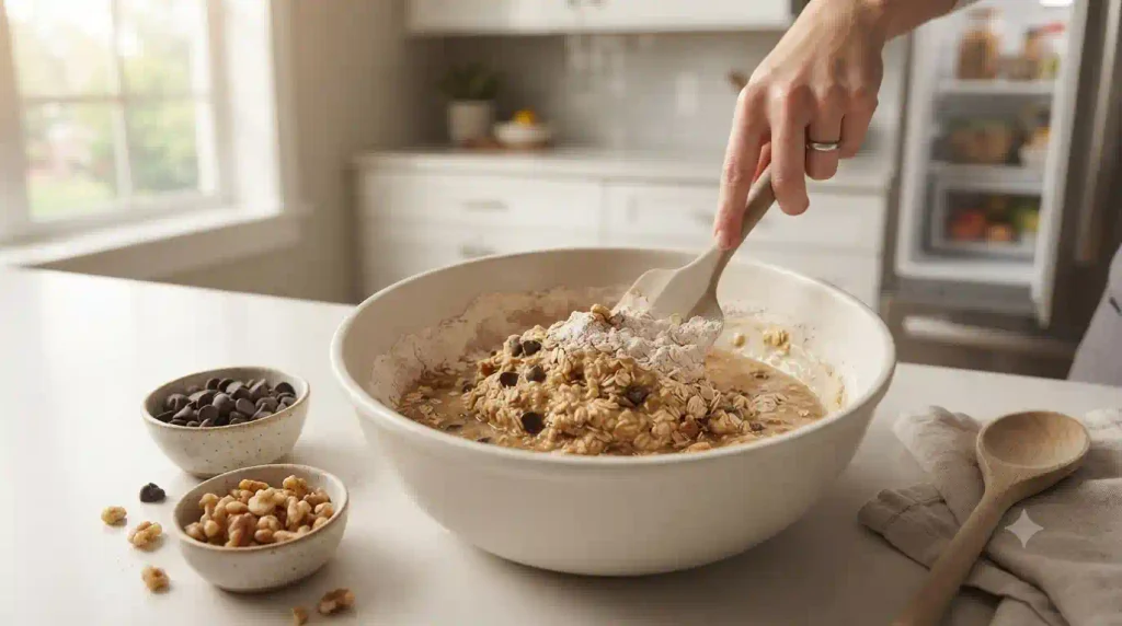 Healthy Oatmeal Chocolate Chip Cookies Recipe