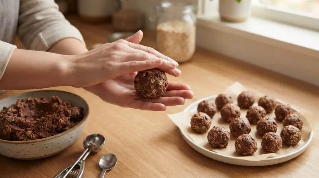 Fudgy Oatmeal Energy Balls Recipe That Actually Satisfies Fudgy Oatmeal Energy Balls Recipe That Actually Satisfies