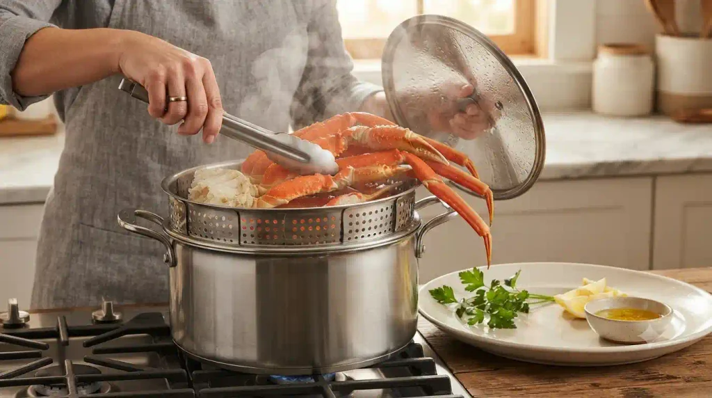 Plump Steamed Crab Legs Recipe That Never Turn Waterlogged Plump Steamed Crab Legs Recipe That Never Turn Waterlogged