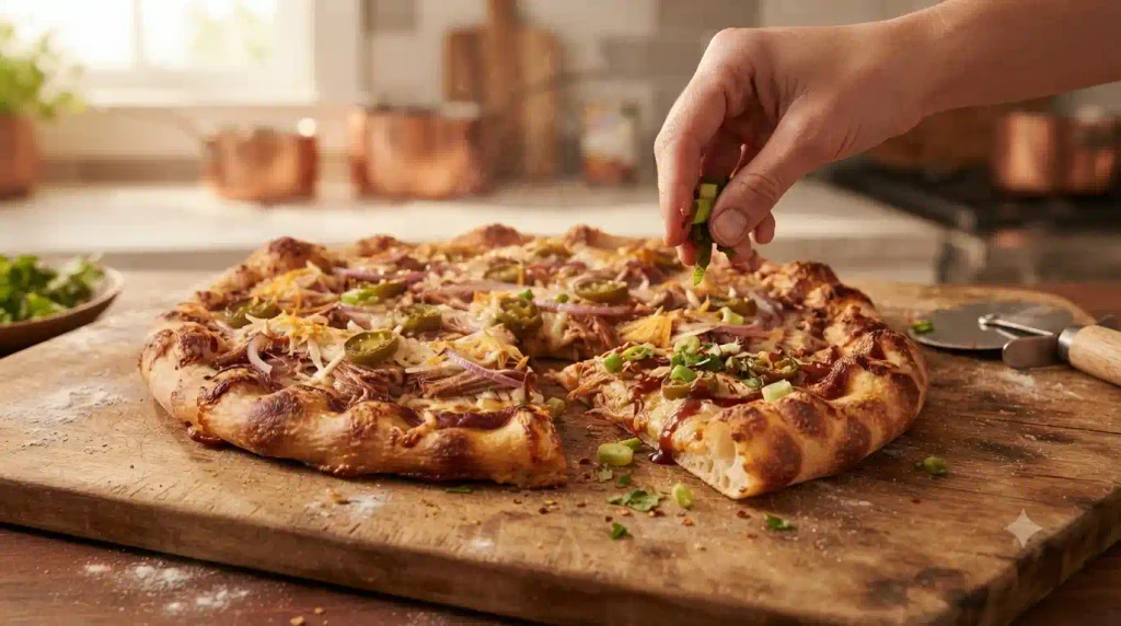 Crispy Loaded Pulled Pork Pizza Recipe That Won’t Get Soggy Crispy Loaded Pulled Pork Pizza Recipe That Won’t Get Soggy