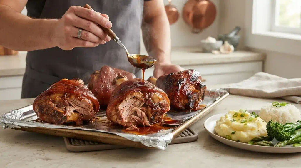 Slow Cooker Pork Hocks Recipe With Sticky, Tender Meat Slow Cooker Pork Hocks Recipe With Sticky, Tender Meat