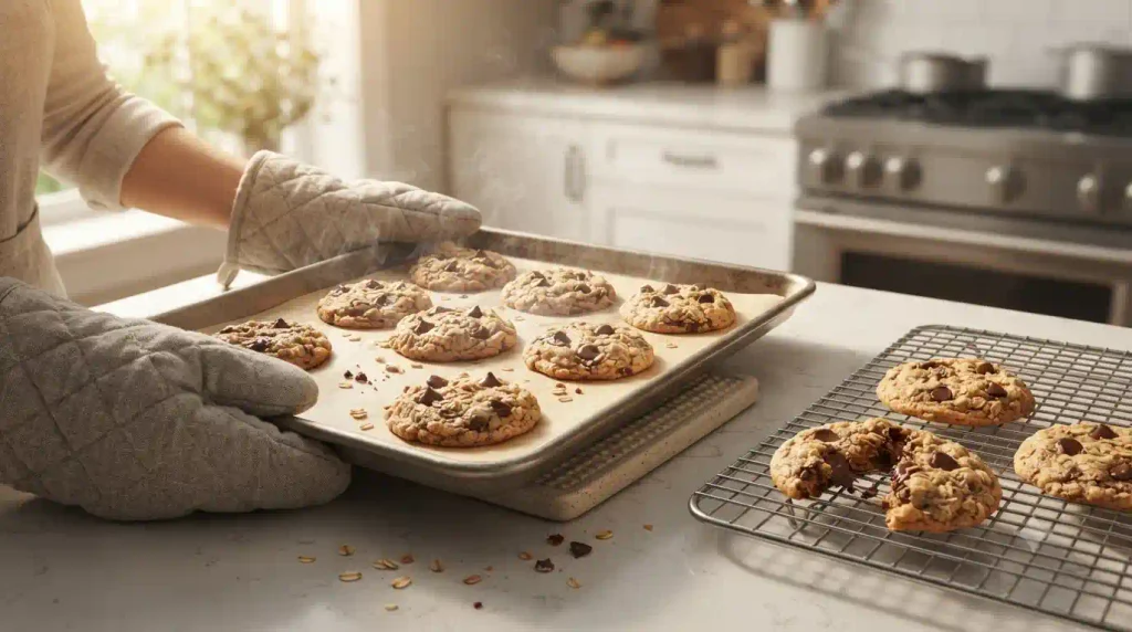 Healthy Oatmeal Chocolate Chip Cookies Recipe